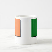 アイルランド旗、アイルランド旗、アイルランド、アイルランド コーヒーマグカップ (中央)