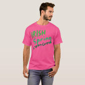 アイルランド春グリーン Tシャツ (正面フル)