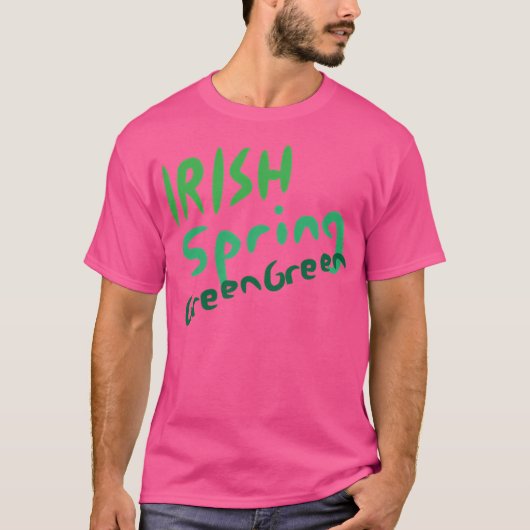 アイルランド春グリーン Tシャツ (正面)