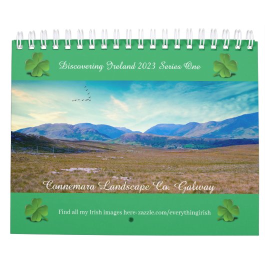 アイルランド暦2023 カレンダー (裏面)