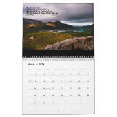 アイルランド暦 カレンダー (3月 2026)