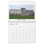 アイルランド暦 – ダブリンの名所 カレンダー (2月 2027)