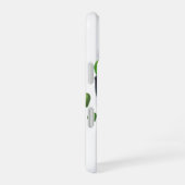 アイルランド服を着たかわいいダシュント犬 iPhone 16ケース (右側面)