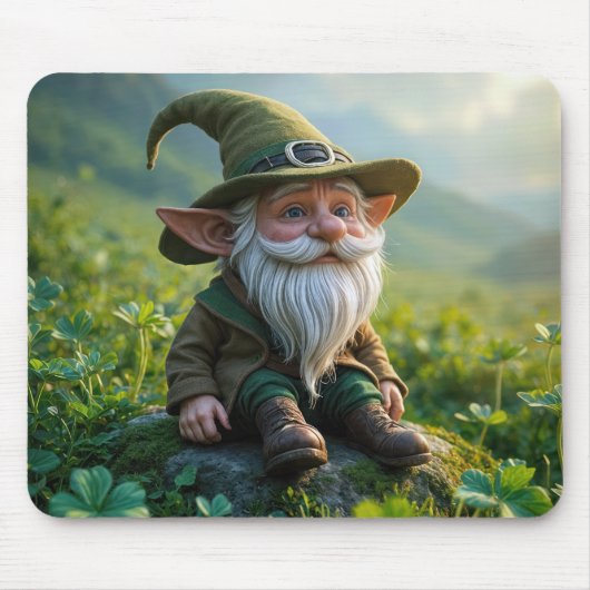 アイルランド格言インアクローバーフィールド マウスパッド (正面)