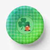 アイルランド格言シャムロックサンパトリック ペーパーボウル (正面)