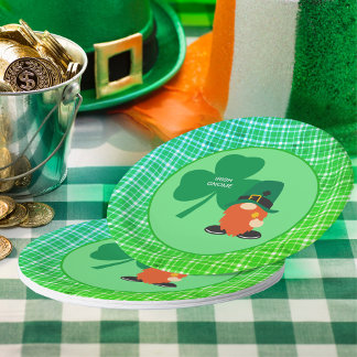 アイルランド格言シャムロックSt patricks ペーパープレート