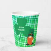 アイルランド格言シャムロックSt patricks 紙コップ (正面)