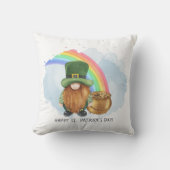 アイルランド格言ポットの金ゴールドケルト聖パトリックの日 クッション (正面)