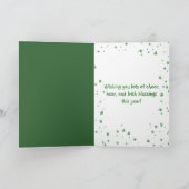 アイルランド格言 カード (内部)