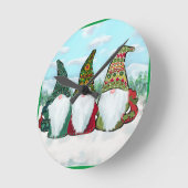 アイルランド格言 ラウンド壁時計 (傾斜)