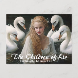 アイルランド民話The Children of Lir ポストカード