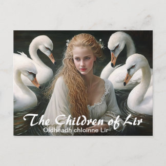 アイルランド民話The Children of Lir ポストカード