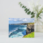 アイルランド沿岸、写真 ポストカード (スタンド正面)