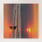 アイルランド海の夕日 – 20x20 - 676個 ジグソーパズル (横)