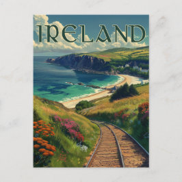 アイルランド海岸線酒類旅行 ポストカード