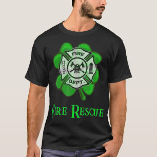 アイルランド消防士St pattys day Tシャツ