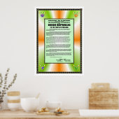 アイルランド火葬 ポスター (キッチン)