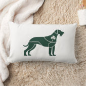 アイルランド犬の枕 ランバークッション (ブランケット)