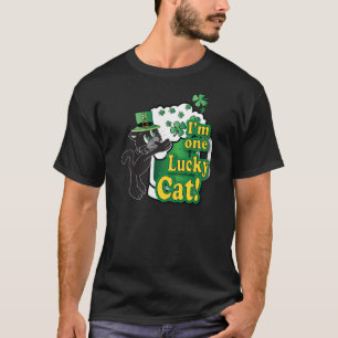 アイルラ🍀ンド猫を飲む幸運なビール Tシャツ