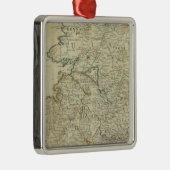 アイルランド王国北部地図 メタルオーナメント (右)