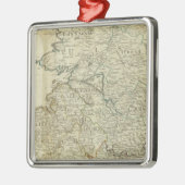 アイルランド王国北部地図 メタルオーナメント (左)