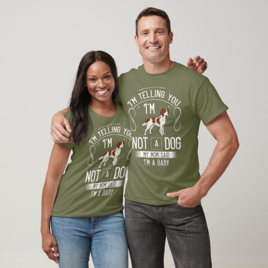 アイルランド産レッド&ホワイトセッター犬の子犬の飼い主 _19 Tシャツ (ユニセックス)