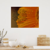 アイルランド祈りの言葉プリント ポスター (キッチン)