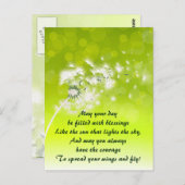 アイルランド祈りの言葉恵みカスタムはがき ポストカード (正面/裏面)