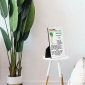 アイルランド祈りの言葉5月の道路はあなたに会うために上昇 フォトプラーク