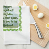 アイルランド祈りの言葉 キッチンタオル (四つ折り)