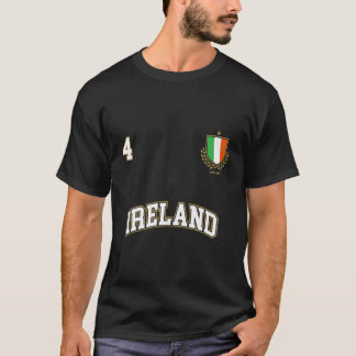 アイルランド第4サッカーチームスポーツアイルランド国旗 Tシャツ