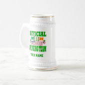 アイルランド系アメリカ人の公式の飲みチーム ビールジョッキ (正面左)