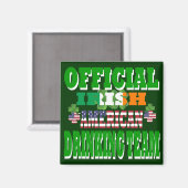 アイルランド系アメリカ人の公式の飲みチーム マグネット (正面/裏面)