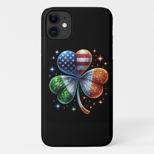 アイルランド系アメリカ人の旗 聖パトリックの日 Case-Mate iPhoneケース (裏面)