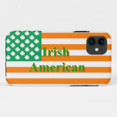 アイルランド系アメリカ人の旗 Case-Mate iPhoneケース (裏面(横))
