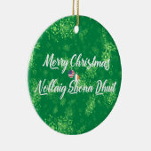 アイルランド系アメリカ人バイリンガルデコレーションゲール セラミックオーナメント (右)