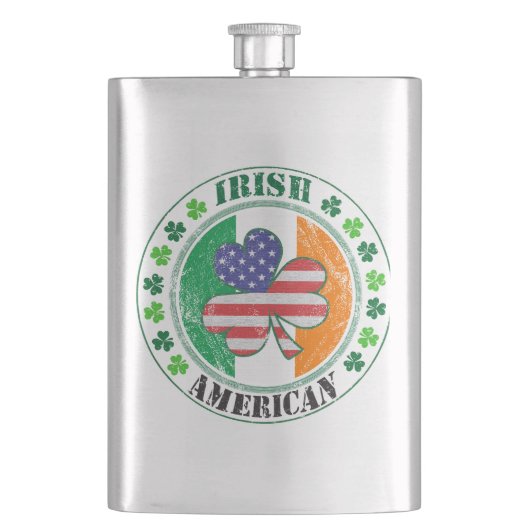 アイルランド系アメリカ人 フラスク (正面)