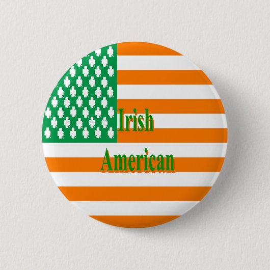 アイルランド系アメリカ人 缶バッジ (正面)