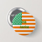 アイルランド系アメリカ人 缶バッジ (正面&裏面)