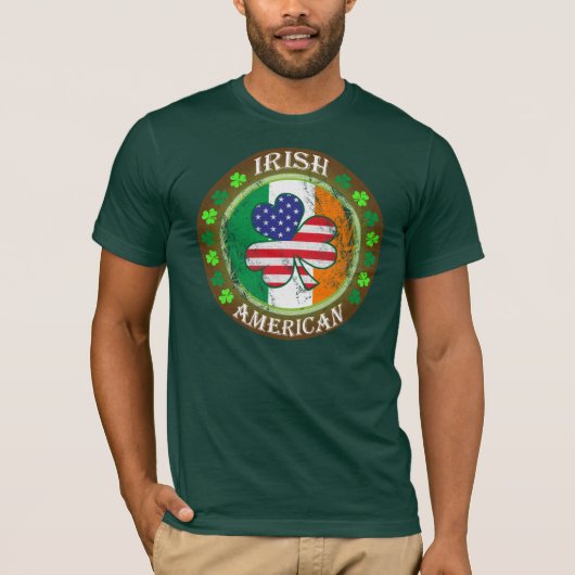 アイルランド系アメリカ人 Tシャツ (正面)