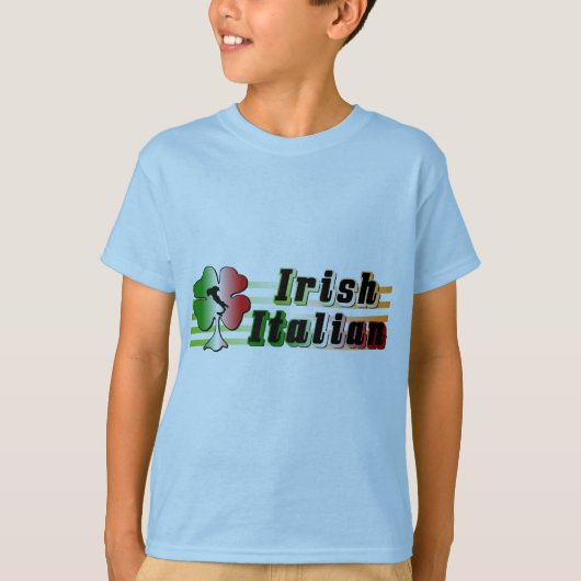 アイルランド系イタリア人子供用Tシャツ Tシャツ (正面)
