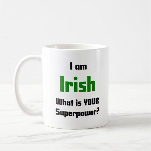 アイルランド系 コーヒーマグカップ (左)