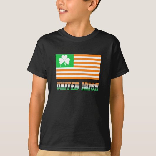 アイルランド系 Tシャツ (正面)