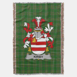 アイルランド系KirbyまたはO_Kirby家の紋章・家系紋章 スローブランケット