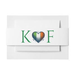 アイルランド結婚カップル 招待状ベリーバンド