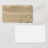 アイルランド結婚ハープとの風光明媚な座席表 プレイスカード (正面/裏面)