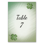 アイルランド結婚式の旗 新婚 テーブルナンバー (裏面)