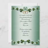 アイルランド結婚式招待状 招待状 (裏面)