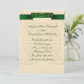 アイルランド結婚式招待状 招待状 (スタンド正面)