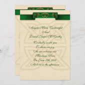 アイルランド結婚式招待状 招待状 (正面/裏面)